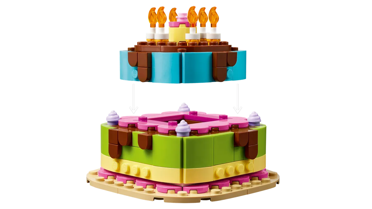 LEGO Birthday Party Cake (40815) - Bild 1
