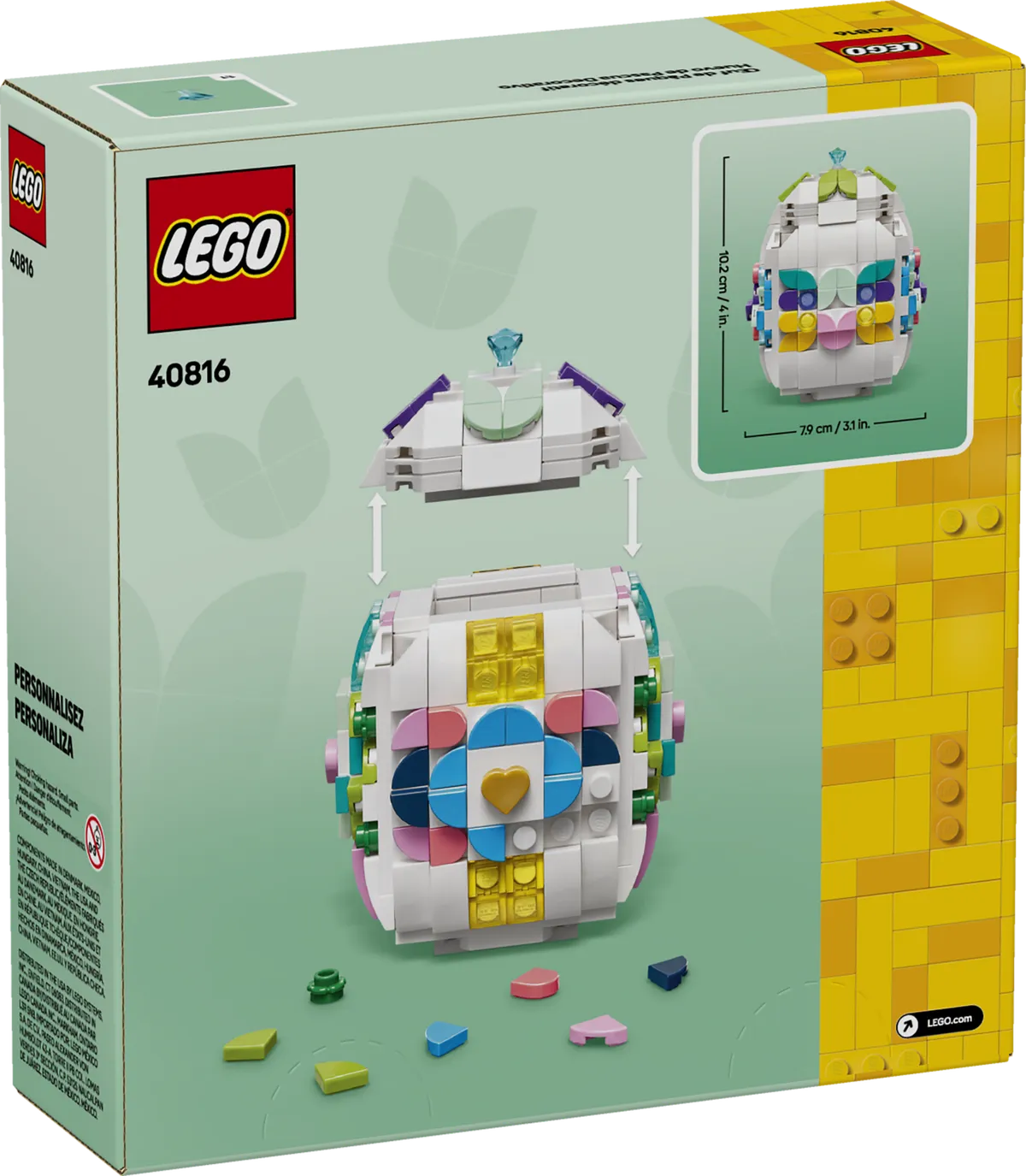 LEGO Decorative Easter Egg (40816) - afbeelding 8