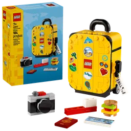 LEGO Yellow Travel Suitcase (40817) - afbeelding 1