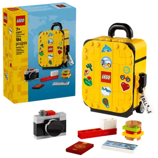 Yellow Travel Suitcase by LEGO – product photo 2 of 7