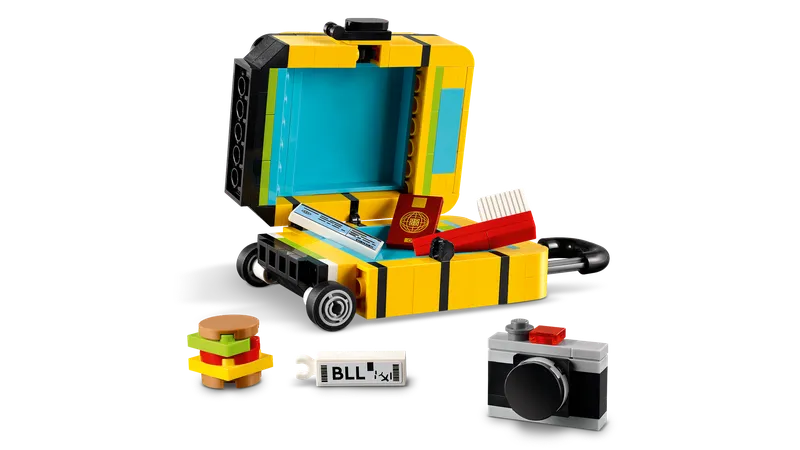 Yellow Travel Suitcase by LEGO – product photo 3 of 7