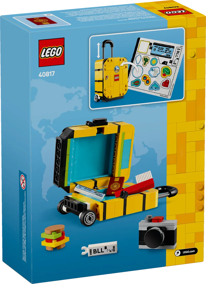 Yellow Travel Suitcase by LEGO – product photo 7 of 7