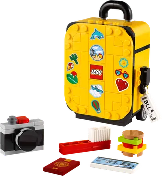 Yellow Travel Suitcase by LEGO – product photo 1 of 7