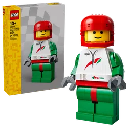 LEGO Up-Scaled Racing Driver Minifigure (40819) - afbeelding 1