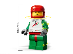 LEGO Up-Scaled Racing Driver Minifigure (40819) - afbeelding 2