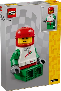 LEGO Up-Scaled Racing Driver Minifigure (40819) - afbeelding 5