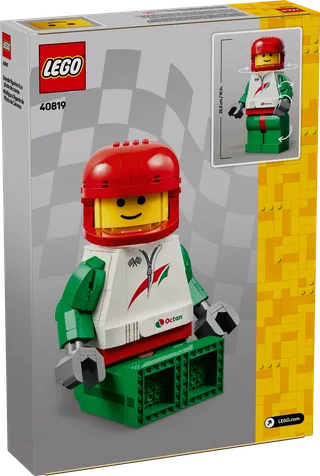 Up-Scaled Racing Driver Minifigure von LEGO – Produktfoto 6 von 6