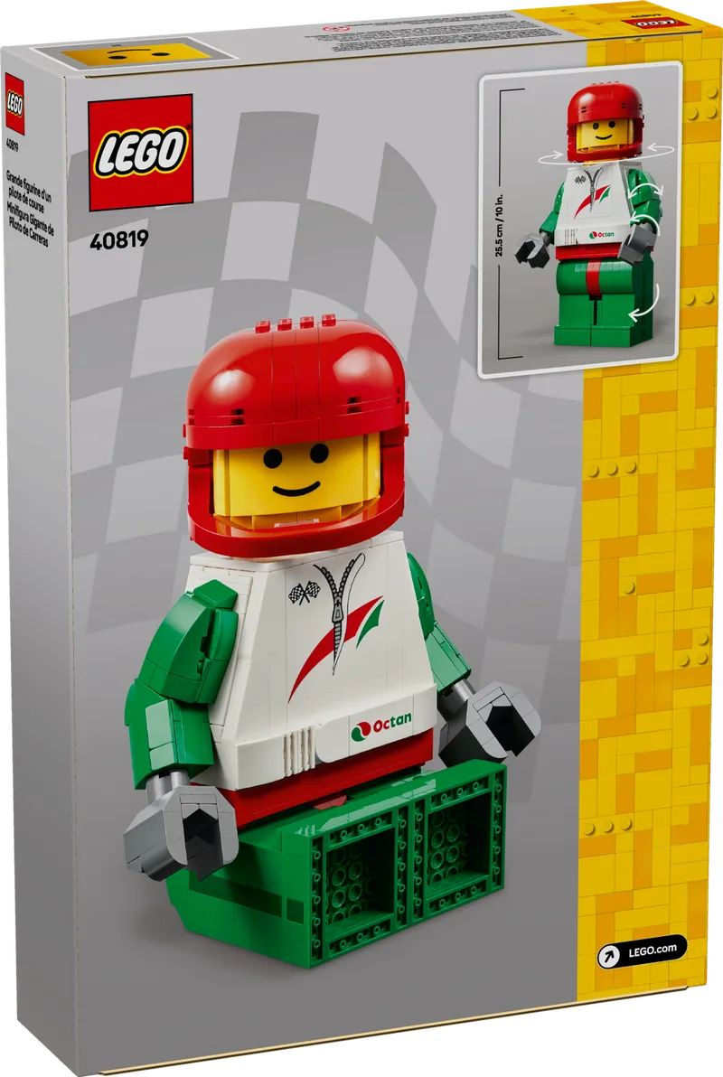 Up-Scaled Racing Driver Minifigure von LEGO – Produktfoto 6 von 6