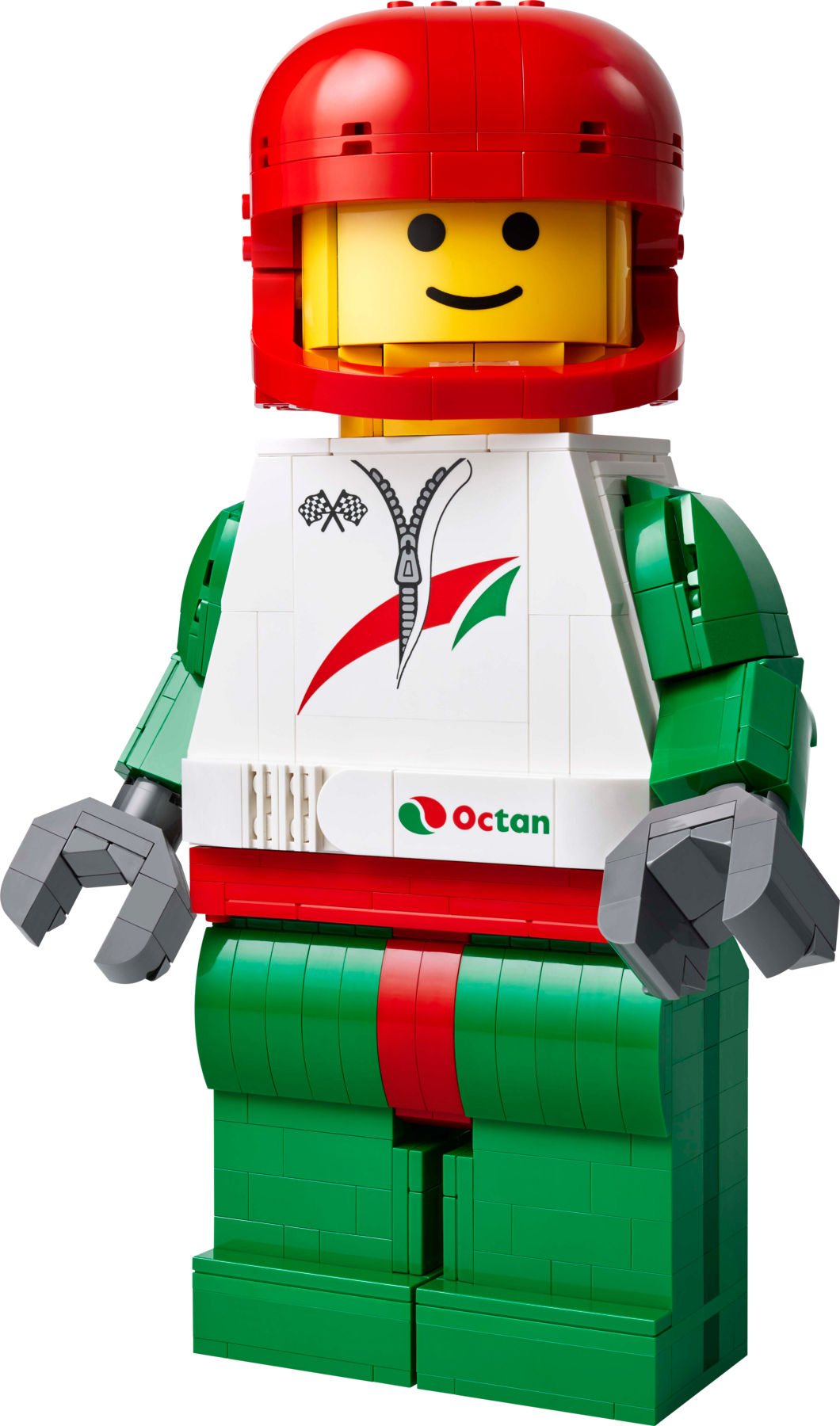 LEGO Up-Scaled Racing Driver Minifigure (40819)