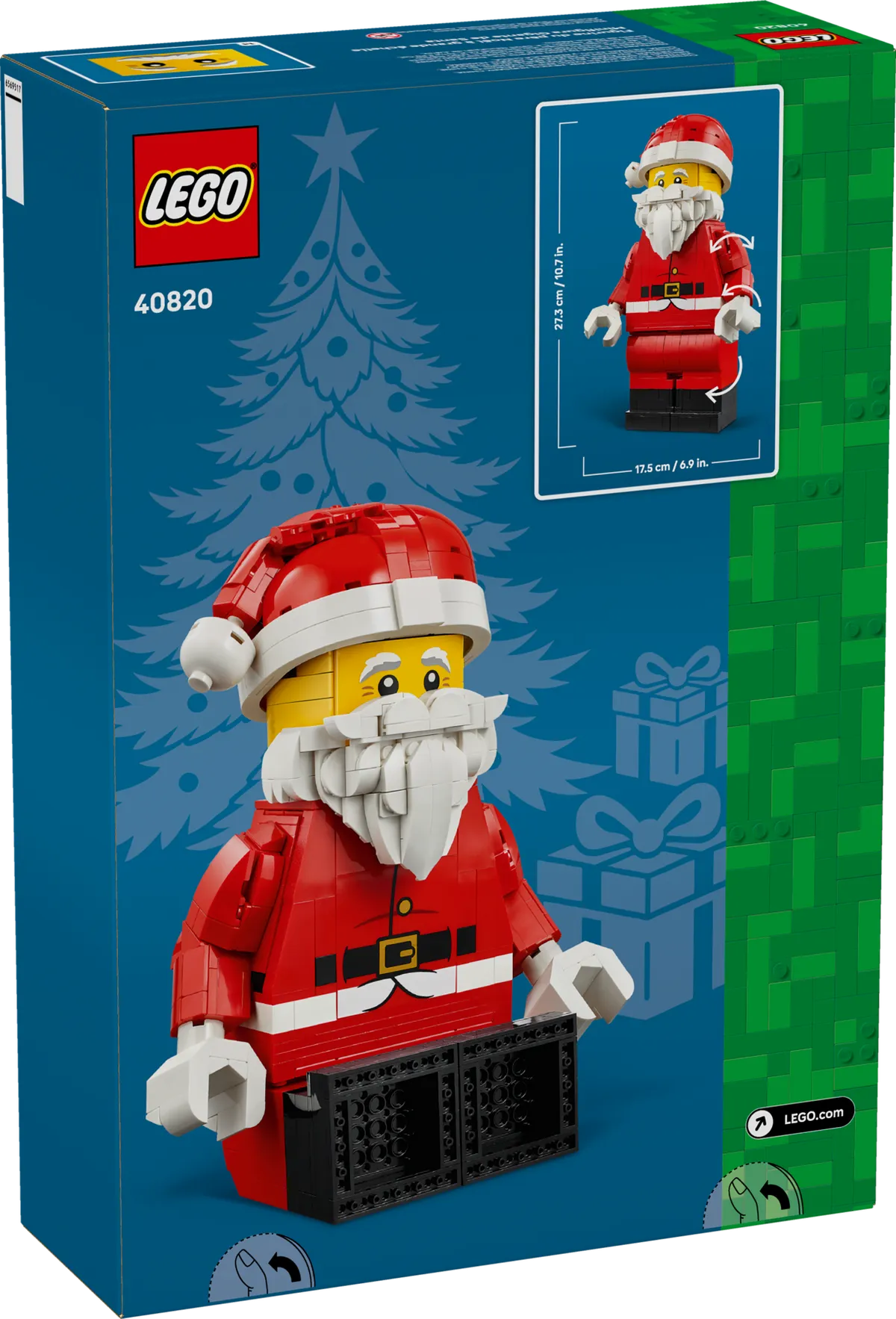LEGO Up-Scaled Santa Minifigure (40820) - Bild 6