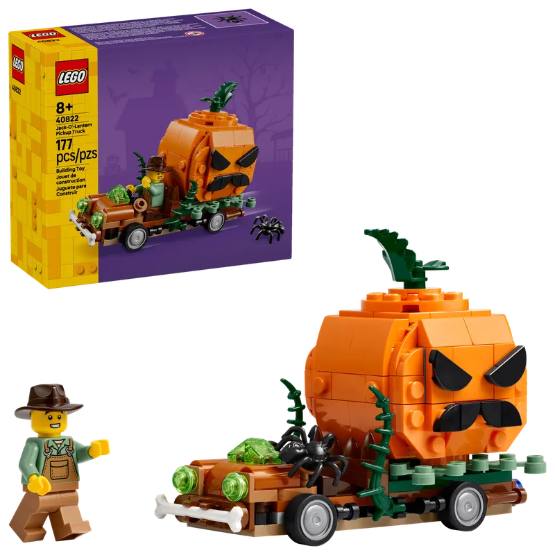 Jack-O'-Lantern Pickup Truck von LEGO – Produktfoto 2 von 9