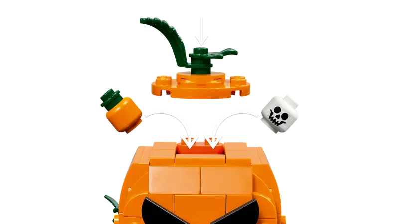 Jack-O'-Lantern Pickup Truck von LEGO – Produktfoto 5 von 9