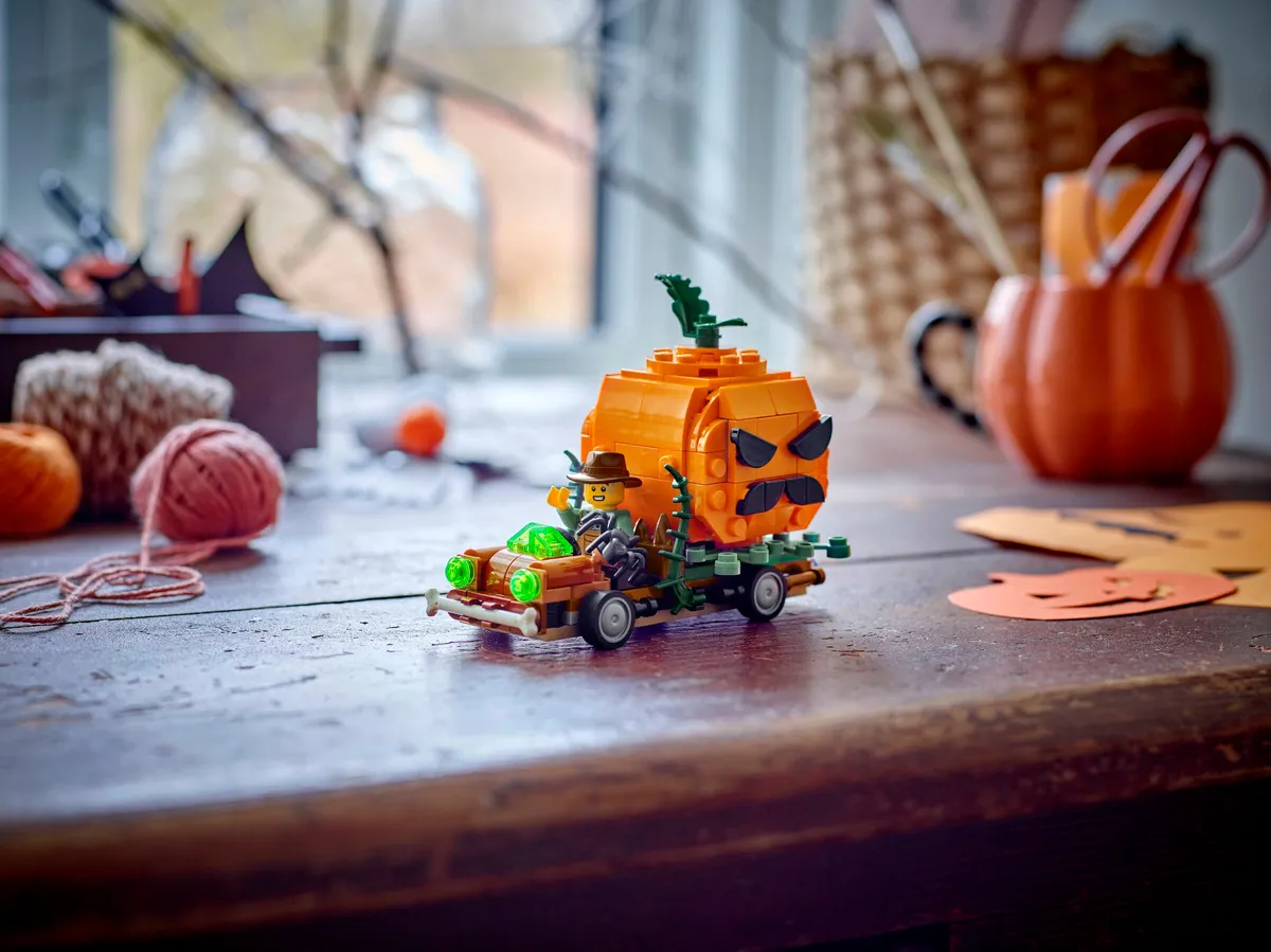 LEGO Jack-O'-Lantern Pickup Truck (40822) - Bild 5