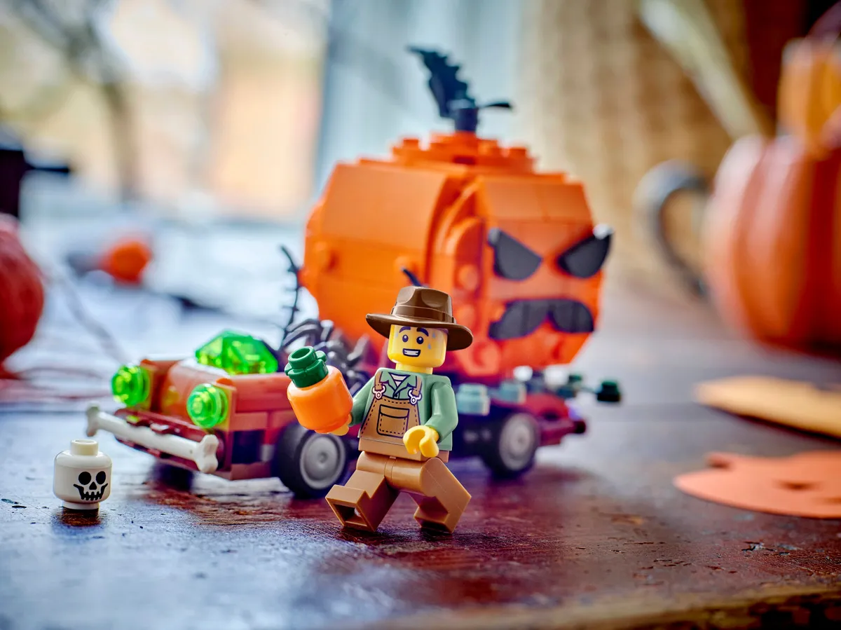 LEGO Jack-O'-Lantern Pickup Truck (40822) - Bild 6