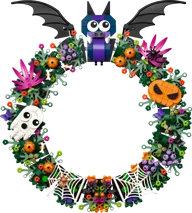 Halloweenkrans - Afbeelding 1 van 7