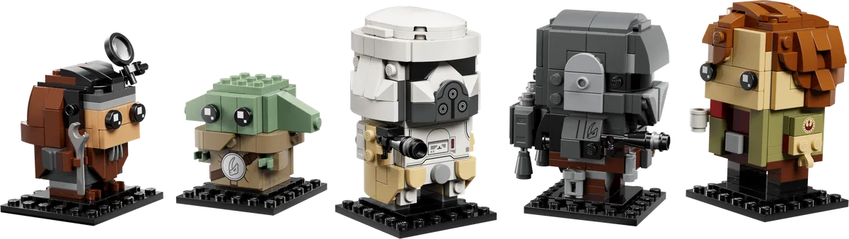 LEGO The Mandalorian and Grogu: Allies & Villains (40856)