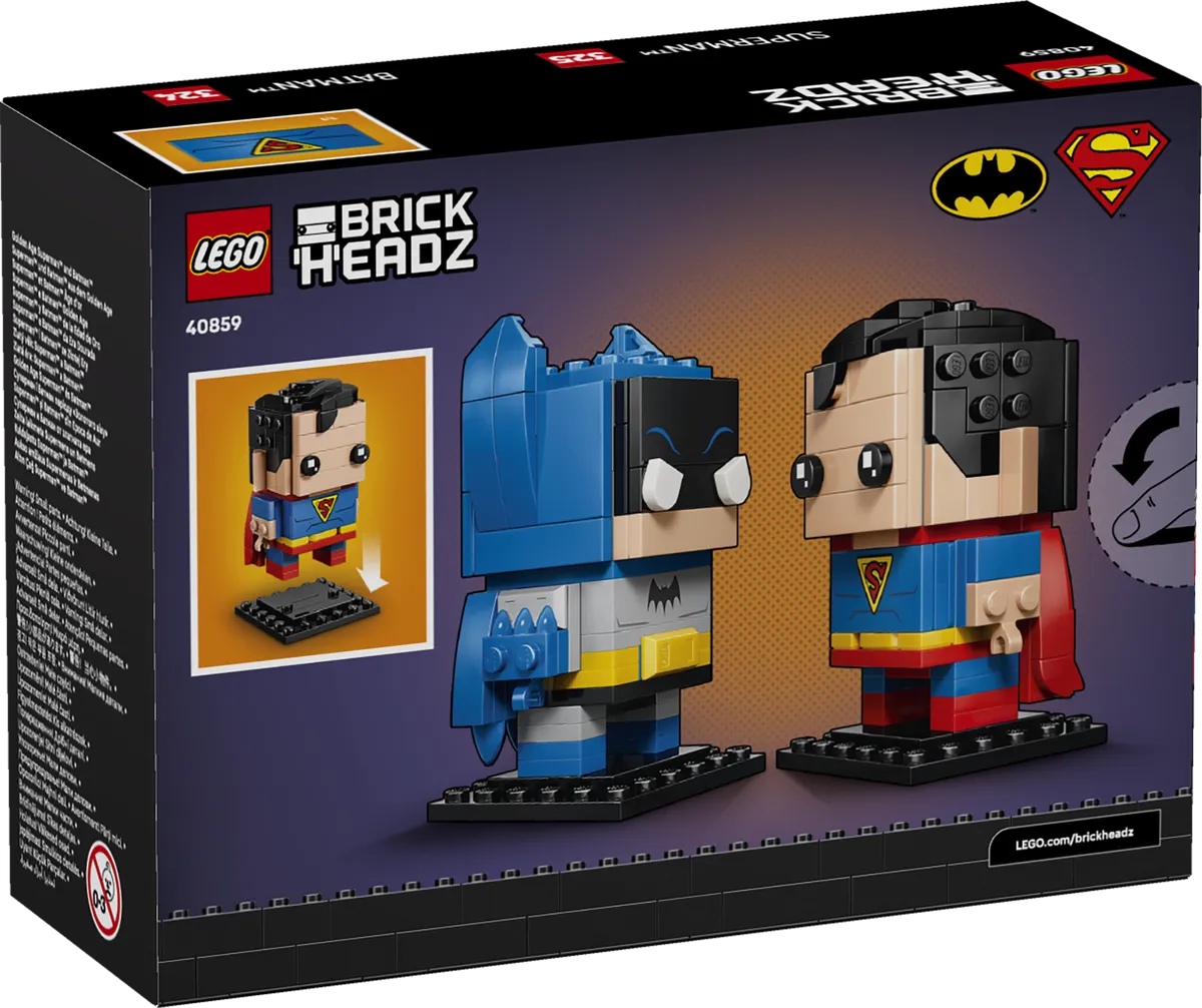 LEGO Golden Age Superman™ and Batman™ Figures (40859) - Bild 12