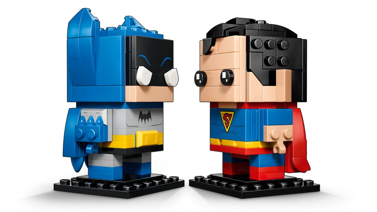 LEGO Golden Age Superman™ and Batman™ Figures (40859) - Bild 3