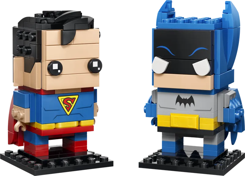 Golden Age Superman™ and Batman™ Figures