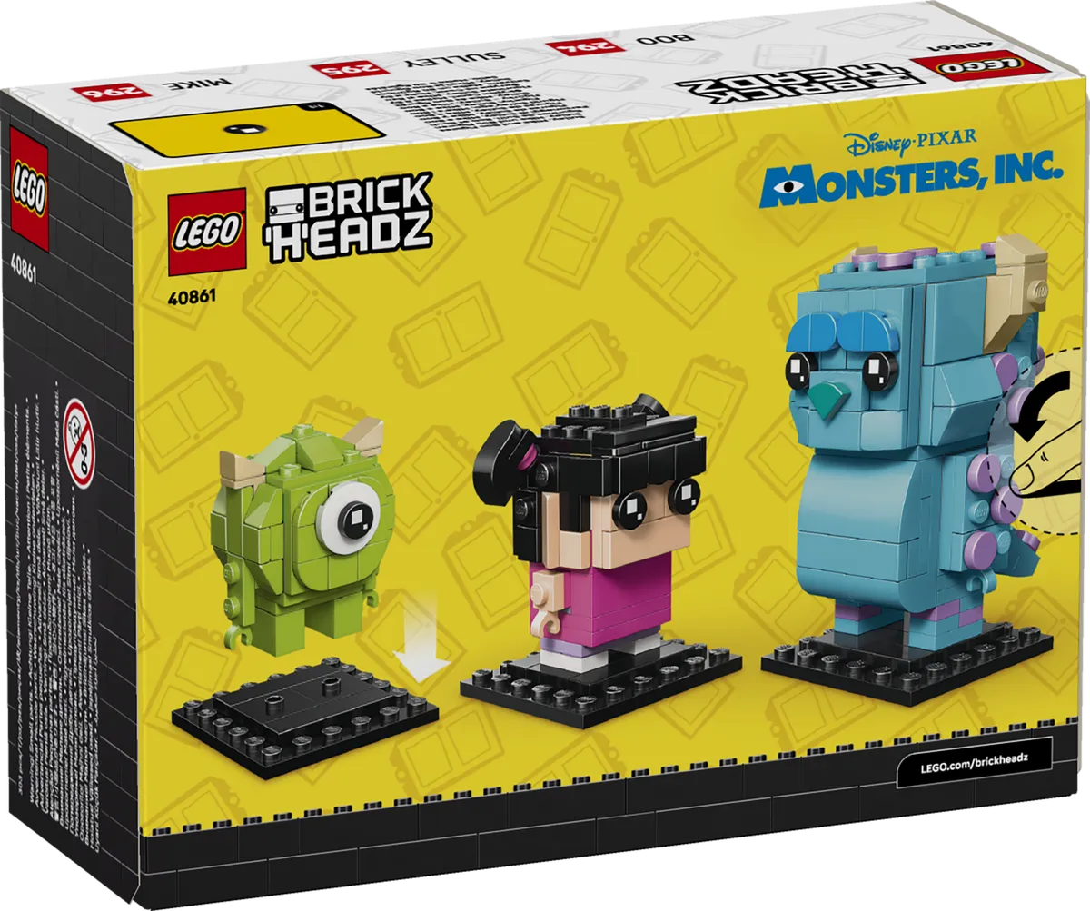 LEGO Sulley, Mike and Boo Figures (40861) - Bild 9