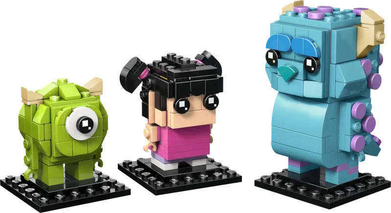 Sulley, Mike and Boo Figures