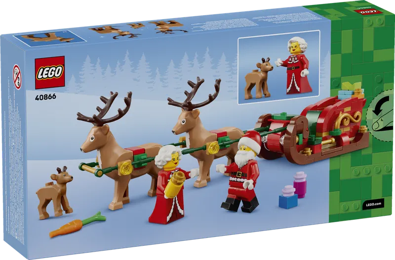 Santa's Holiday Sleigh Adventure de LEGO – photo du produit 11 sur 11