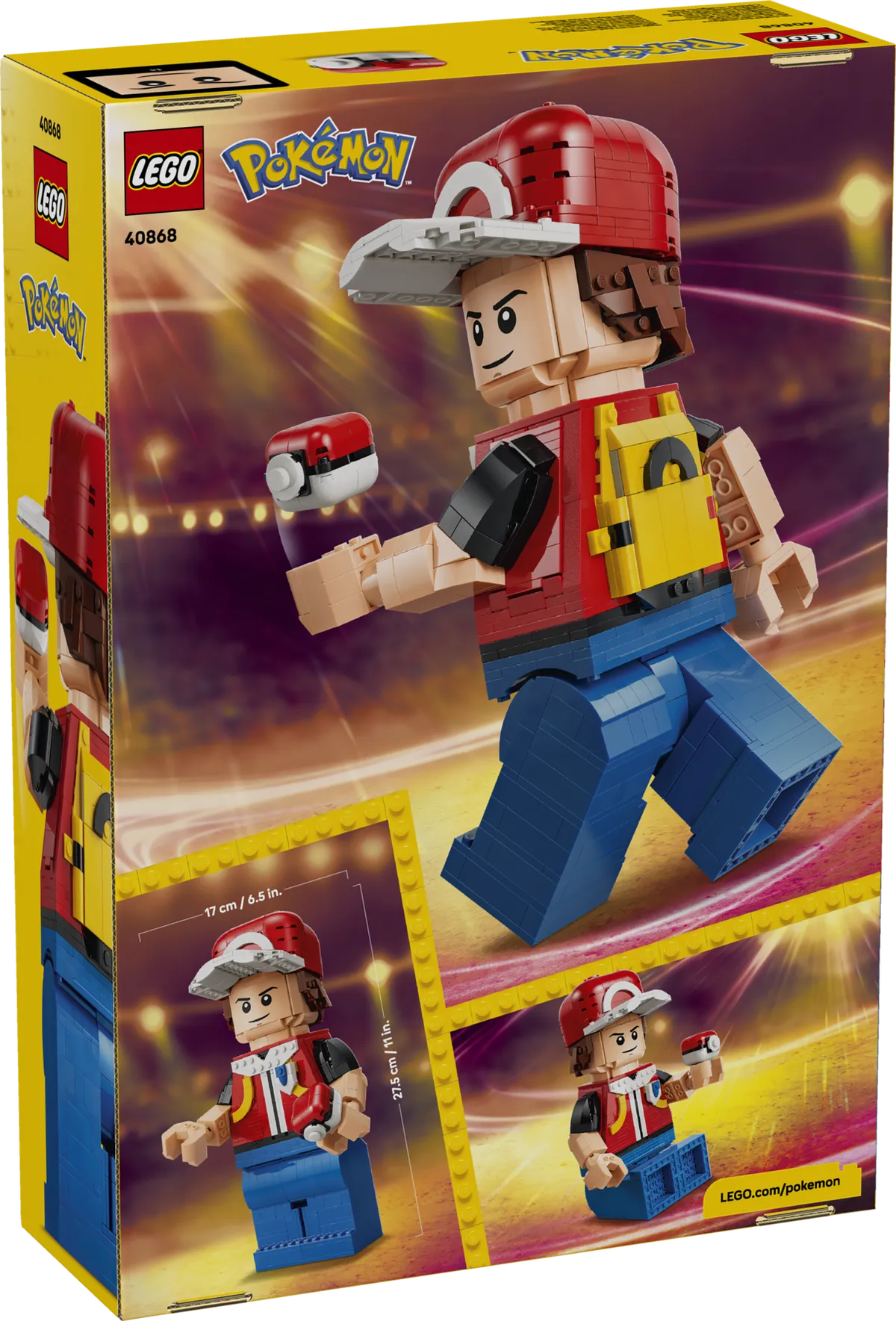 LEGO Up-Scaled Red Minifigure (40868) - Bild 12