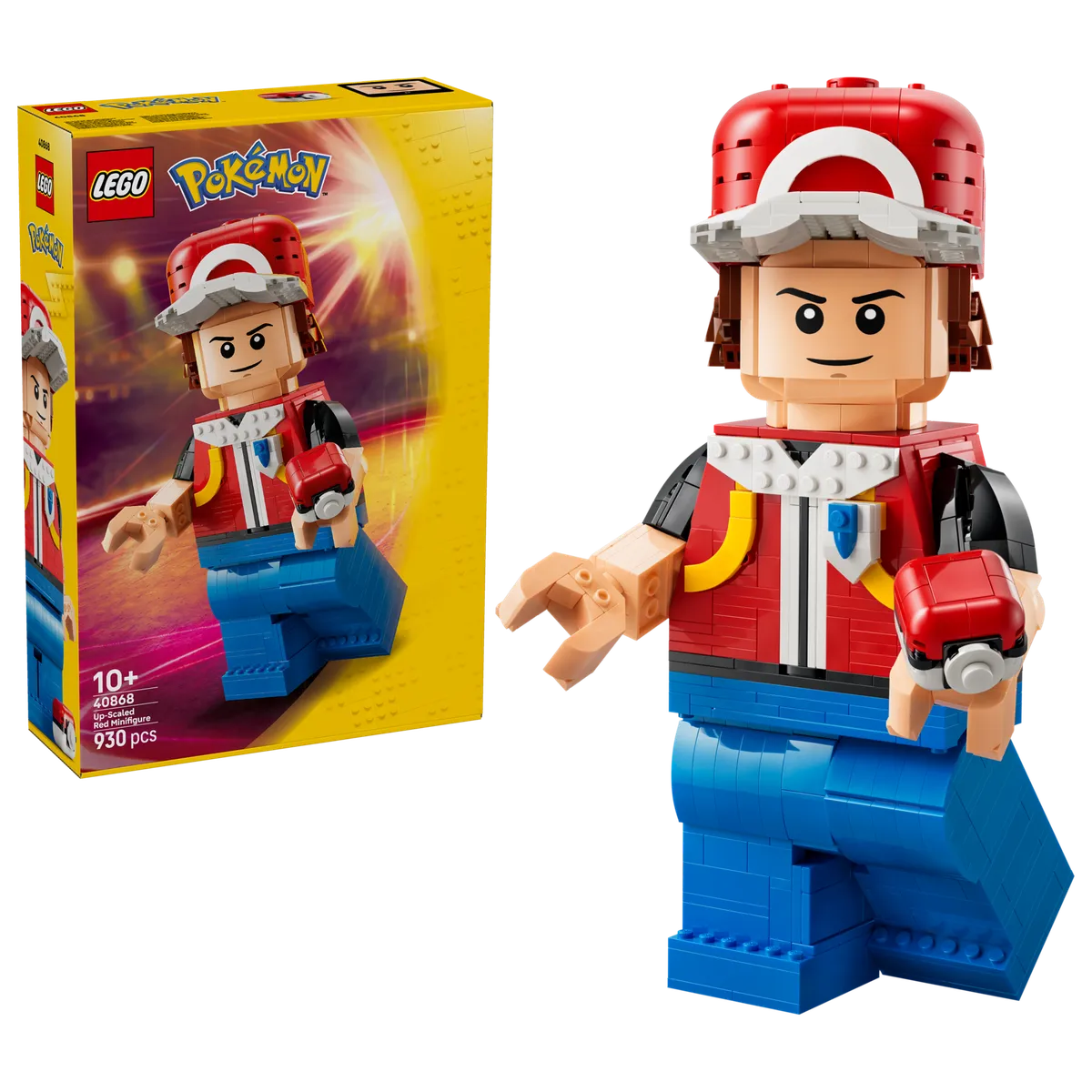 LEGO Up-Scaled Red Minifigure (40868) - Bild 6