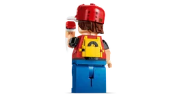 LEGO Up-Scaled Red Minifigure (40868) - Bild 2