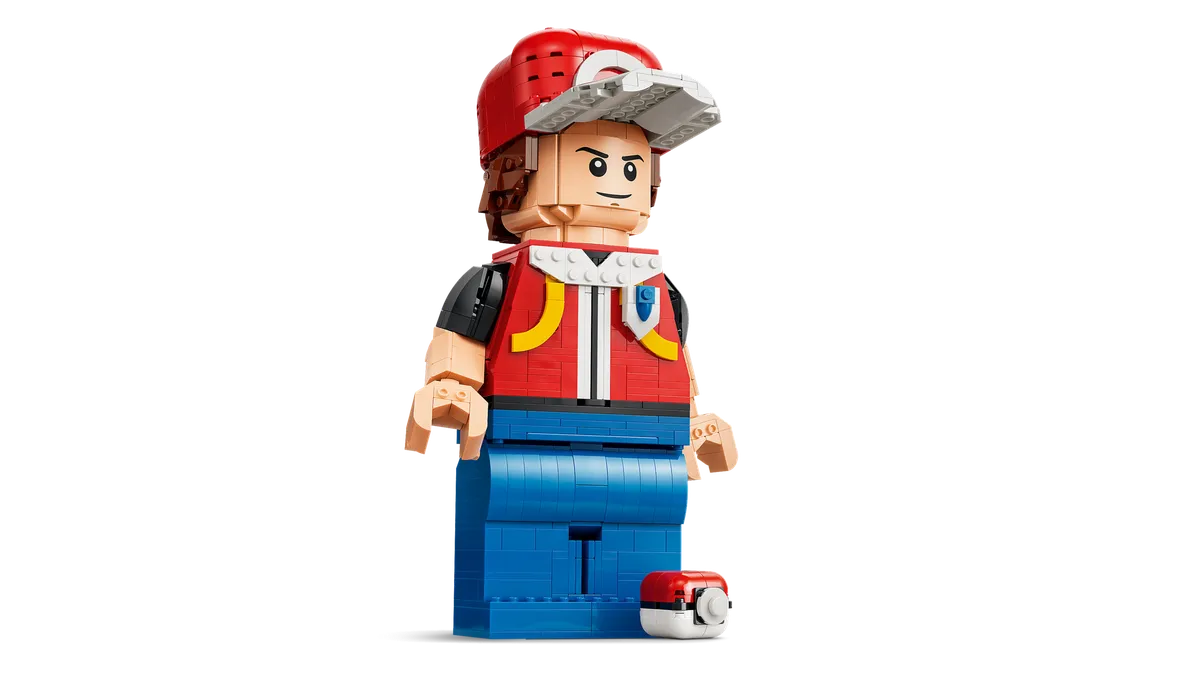 LEGO Up-Scaled Red Minifigure (40868) - Bild 5