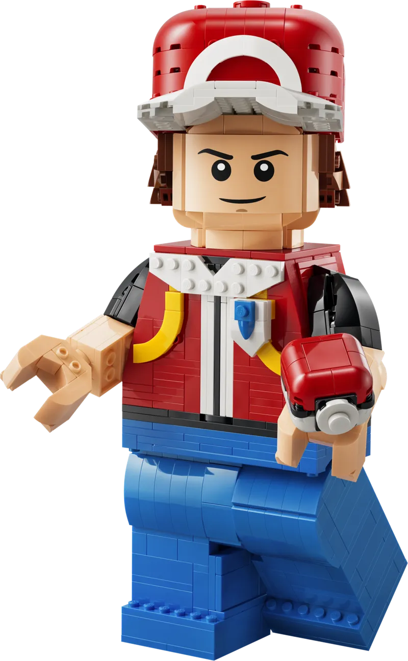 Up-Scaled Red Minifigure
