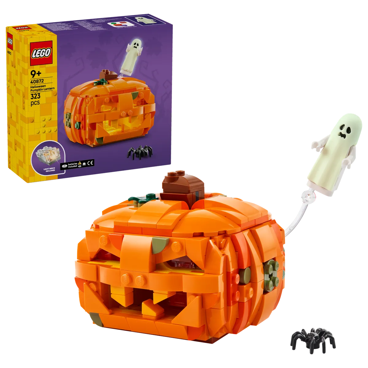 LEGO Halloween Pumpkin Lantern (40872) - image 8