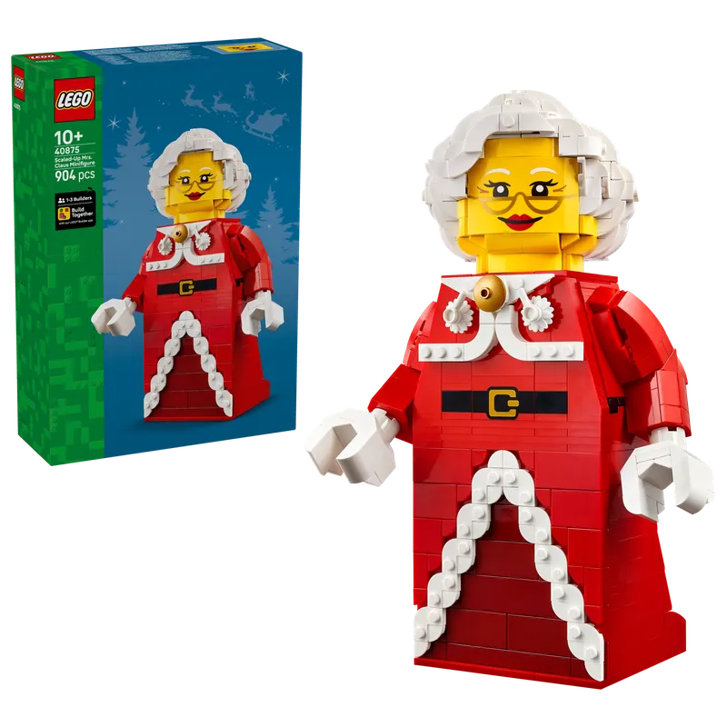 Up-Scaled Mrs. Claus Minifigure fra LEGO – produktfoto 2 af 9