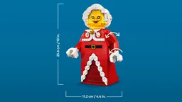 LEGO Up-Scaled Mrs. Claus Minifigure (40875) - Bild 3