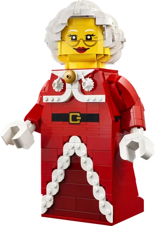 Up-Scaled Mrs. Claus Minifigure fra LEGO – produktfoto 1 af 9