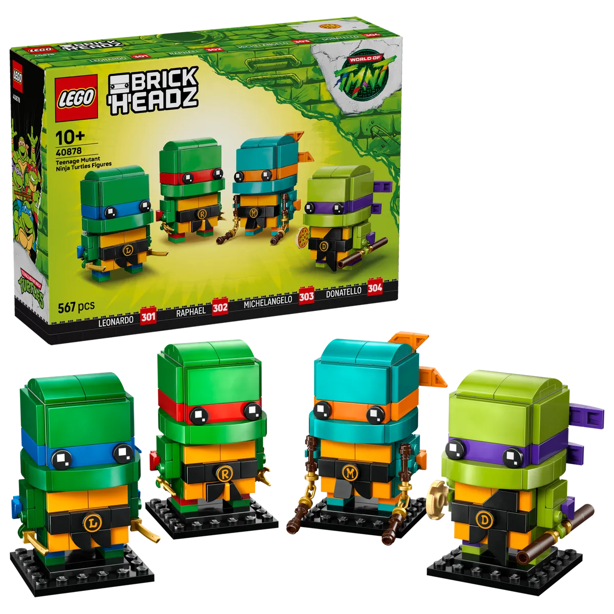 LEGO Teenage Mutant Ninja Turtles Figures (40878) - image 3