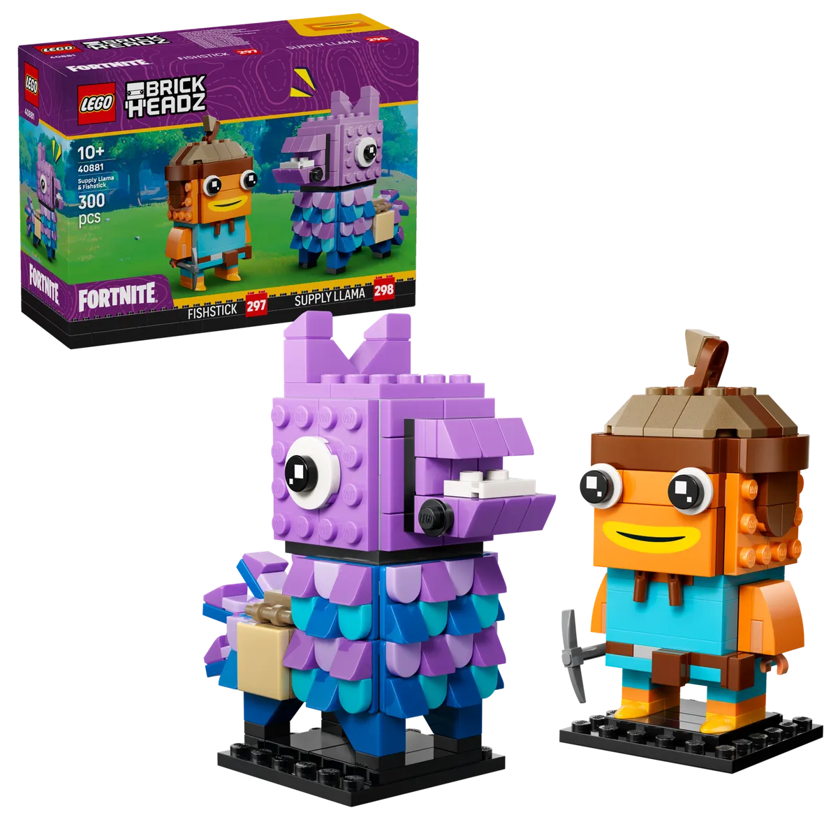 LEGO Supply Llama & Fishstick Figures (40881) - Bild 4