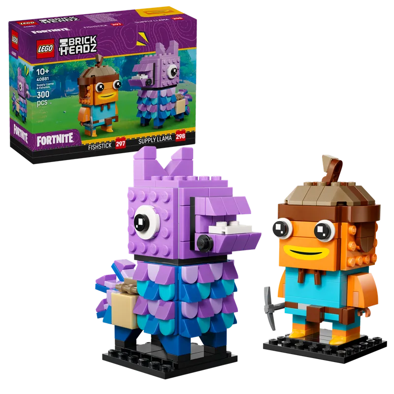 Supply Llama & Fishstick Figures från LEGO – produktbild 2 av 9