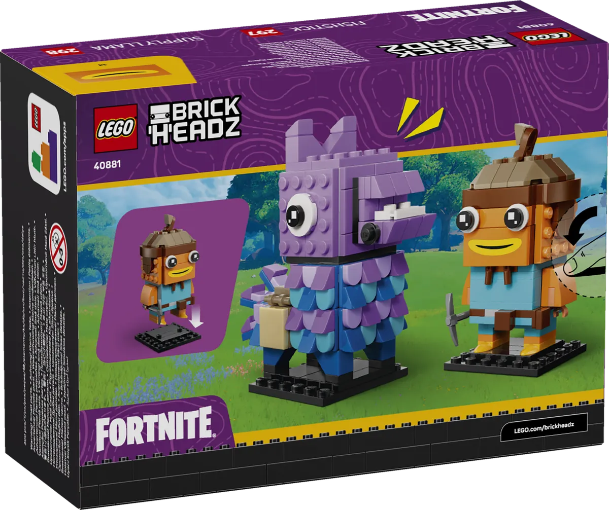 LEGO Supply Llama & Fishstick Figures (40881) - Bild 8