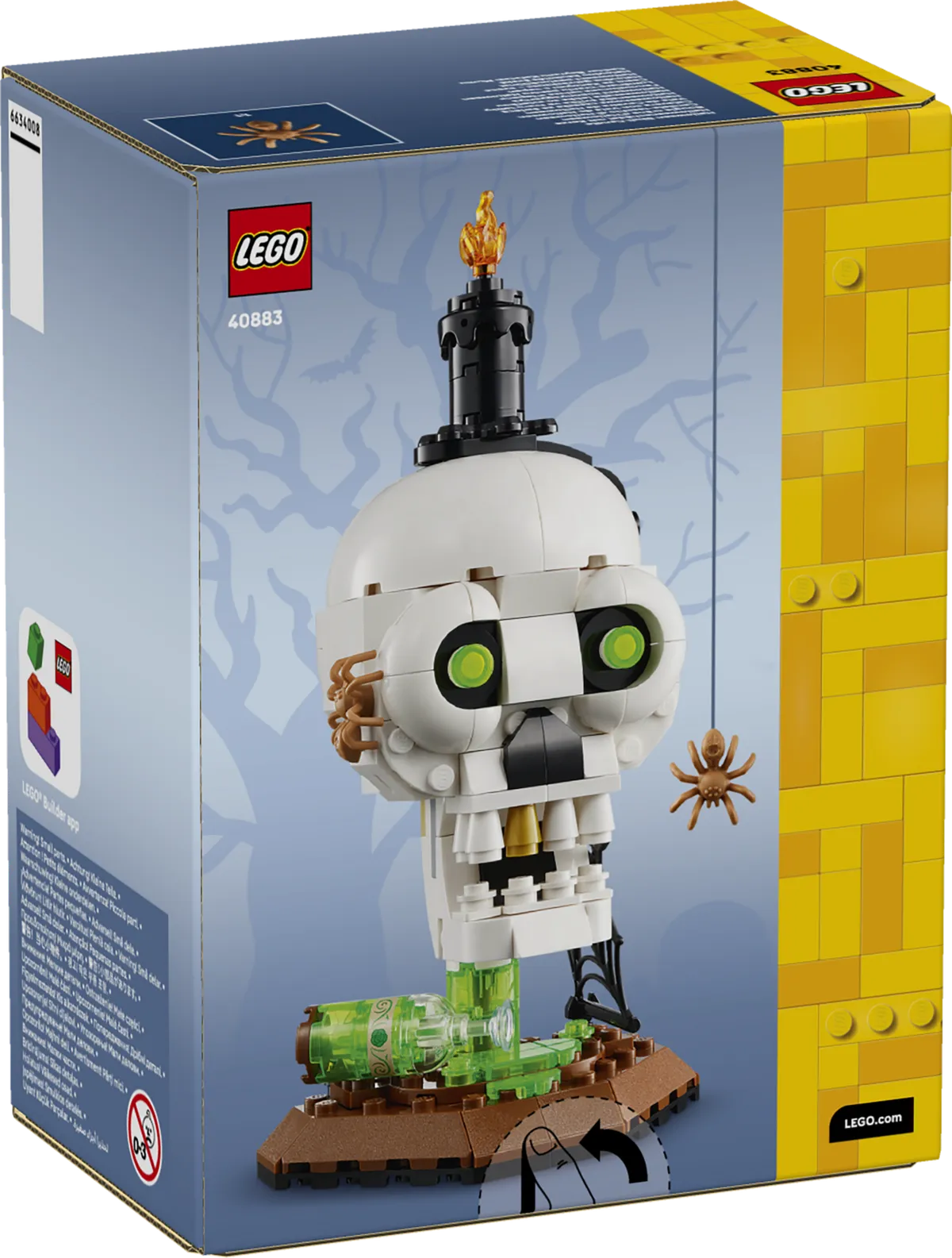 LEGO Halloween Skull Candle (40883) - Bild 8