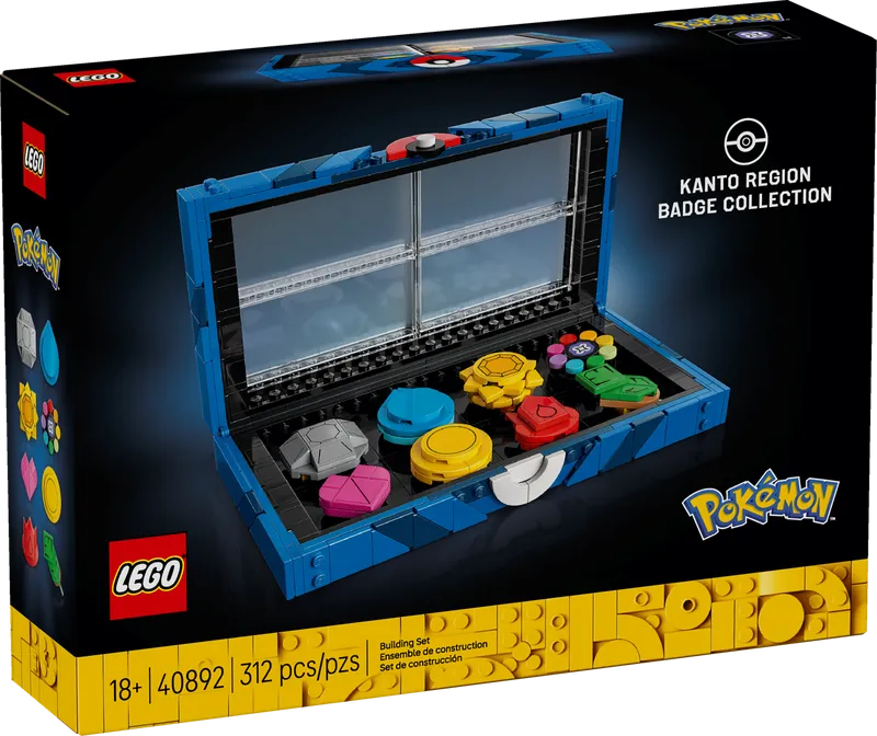 Kanto Region Badge Collection van LEGO – productfoto 2 van 7