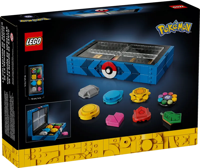 Kanto Region Badge Collection van LEGO – productfoto 7 van 7