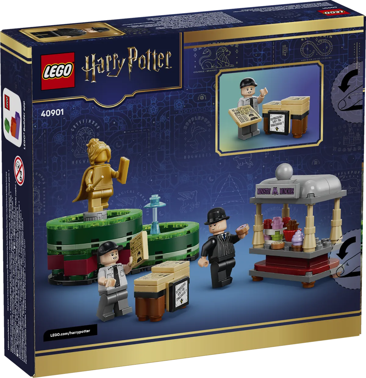 LEGO Ministry Munchies & The Daily Prophet Stands (40901) - afbeelding 9