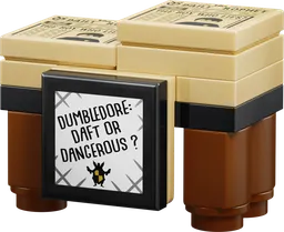 LEGO Ministry Munchies & The Daily Prophet Stands (40901) - afbeelding 4