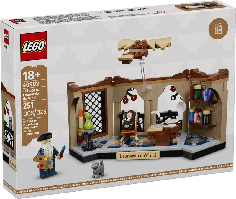 Tribute to Leonardo da Vinci från LEGO – produktbild 2 av 6