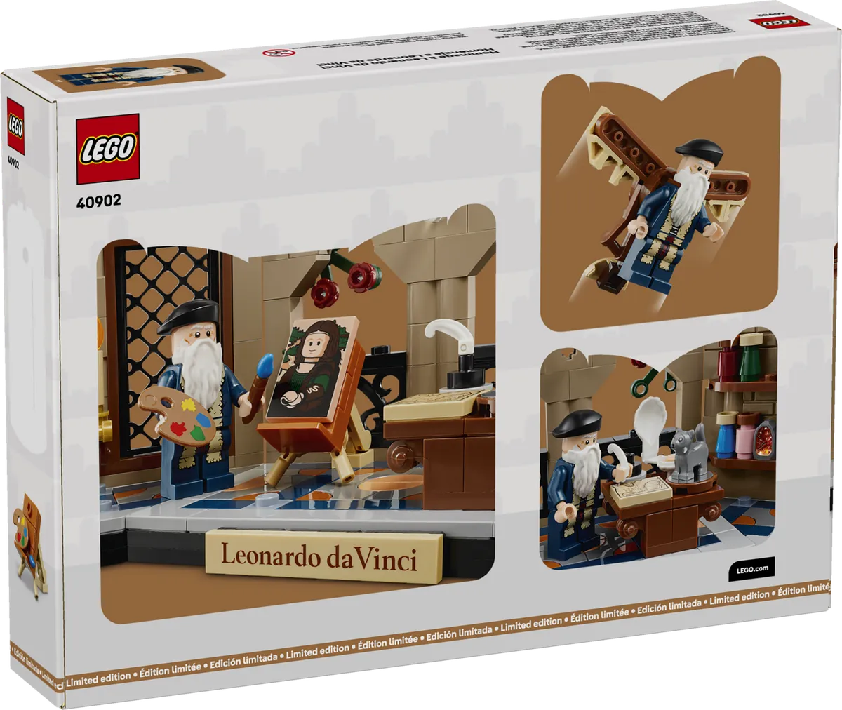 LEGO Tribute to Leonardo da Vinci (40902) - Bild 5