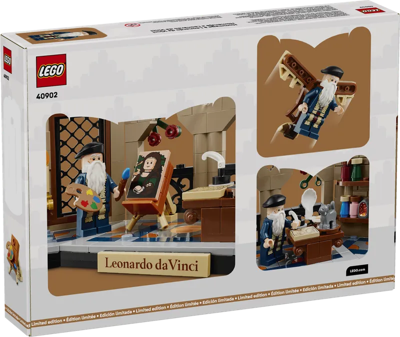 Tribute to Leonardo da Vinci från LEGO – produktbild 6 av 6