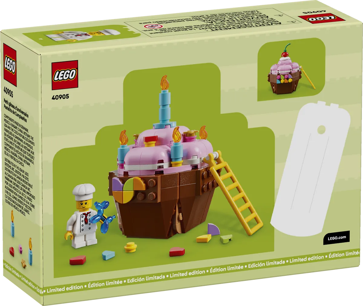 LEGO Birthday Cupcake (40905) - Bild 5