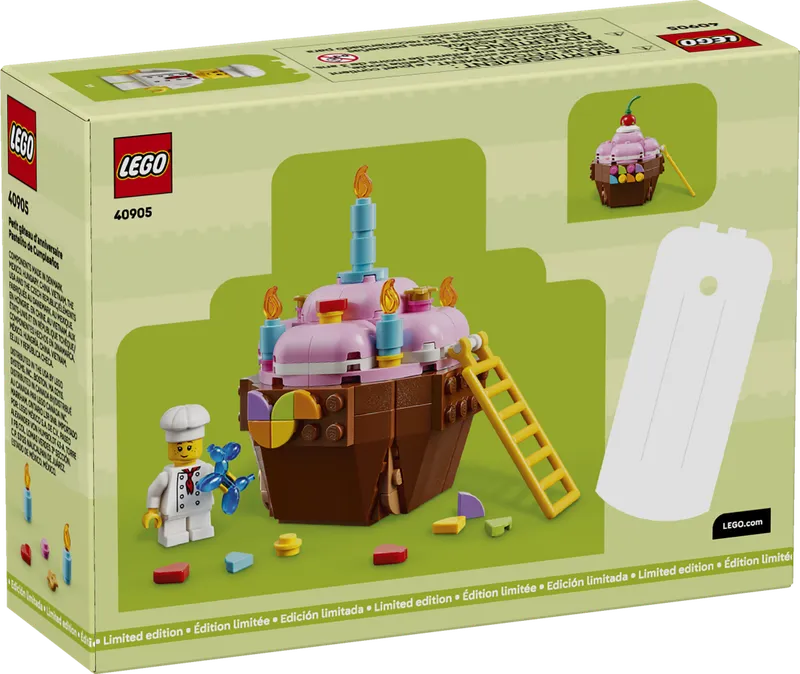 Birthday Cupcake van LEGO – productfoto 6 van 6