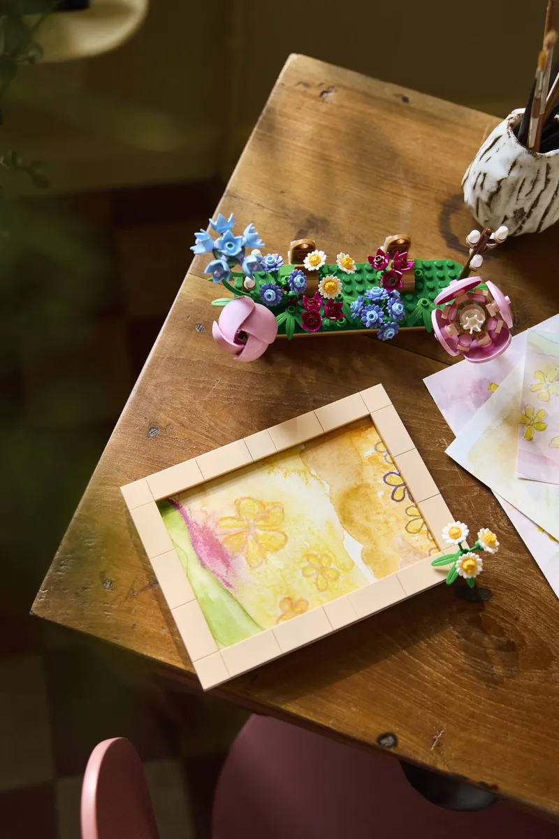 Floral Picture Frame fra LEGO – produktbillede 5 af 8